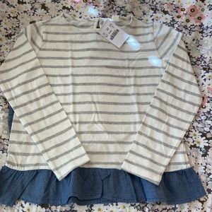 Request cuts long sleeve shirt for girls size small- will fit size 5 girls